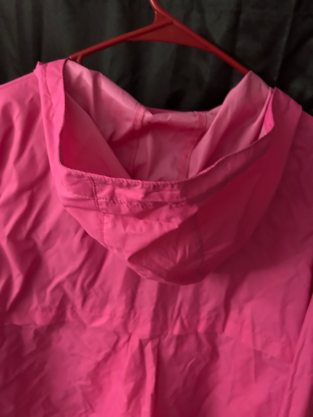 Columbia Hot Pink Hooded Packable Shell Jacket (Girls XL 18/20) - Picture 8 of 9